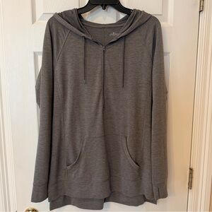 St. John's Bay Charcoal Active Hoodie